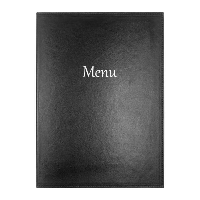 PU Leather Menu Cover
