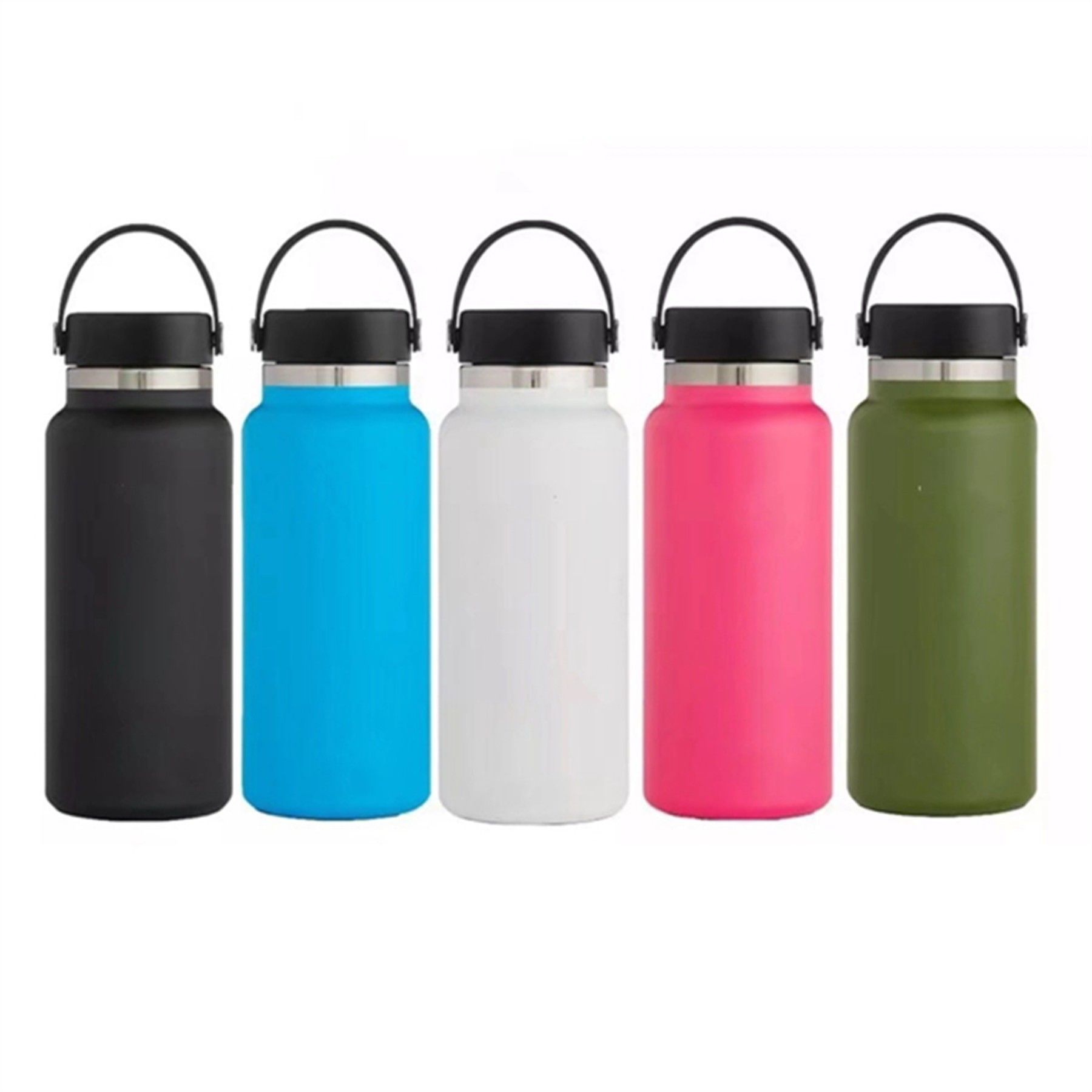Insulated Water Bottle with Handle - Image 2