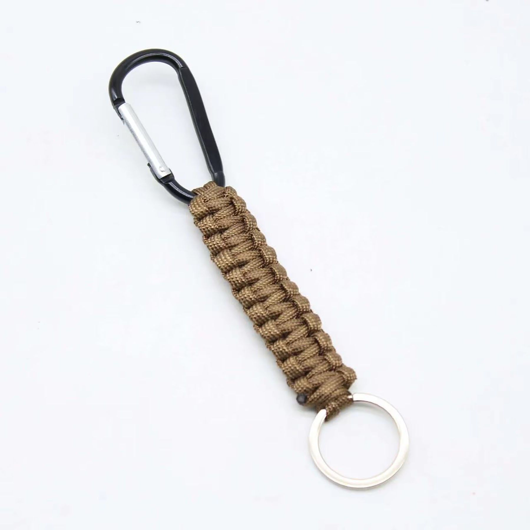 Paracord Keychain with Carabiner - Image 2