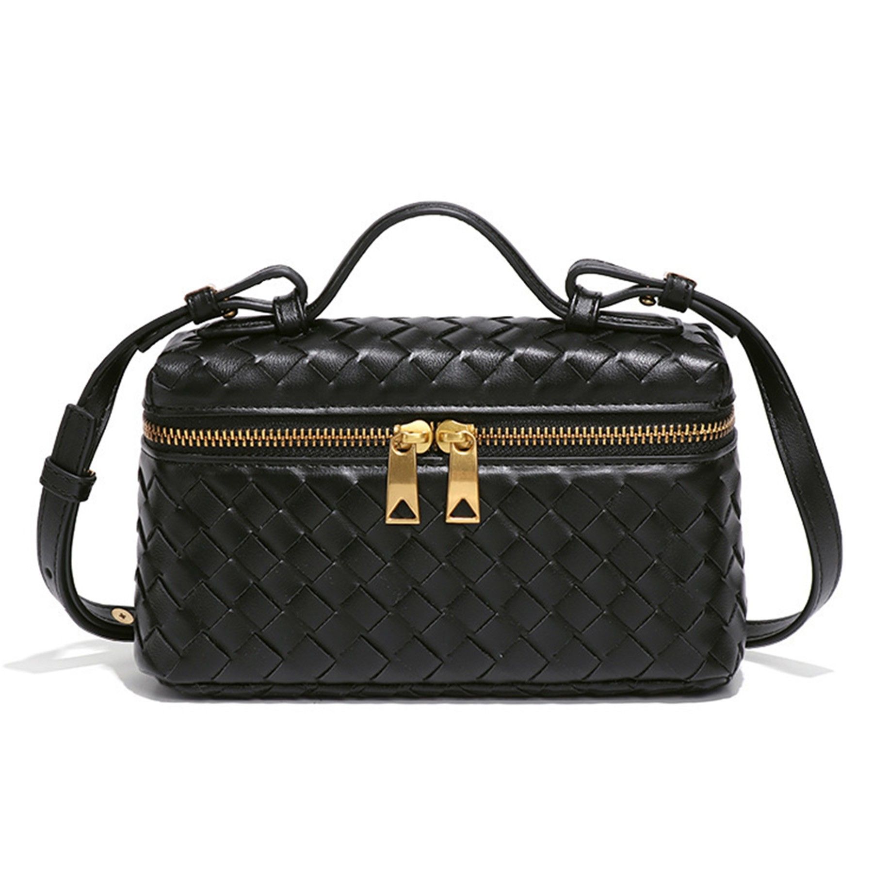 Women's Leather Crossbody Bag Medium Shoulder Purse Cute Handbag - Image 2