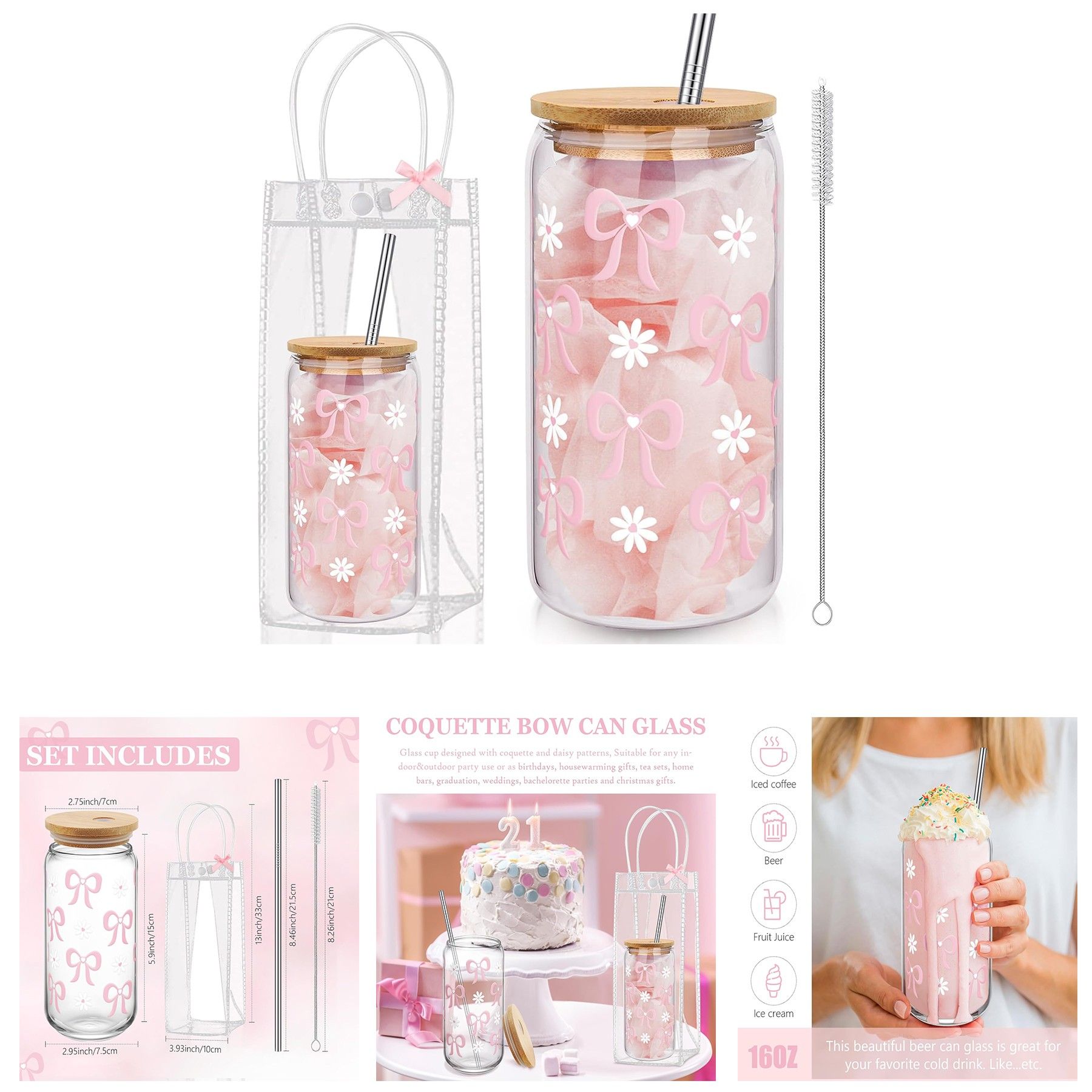 16 oz Iced Coffee Protein Smoothie - Image 2