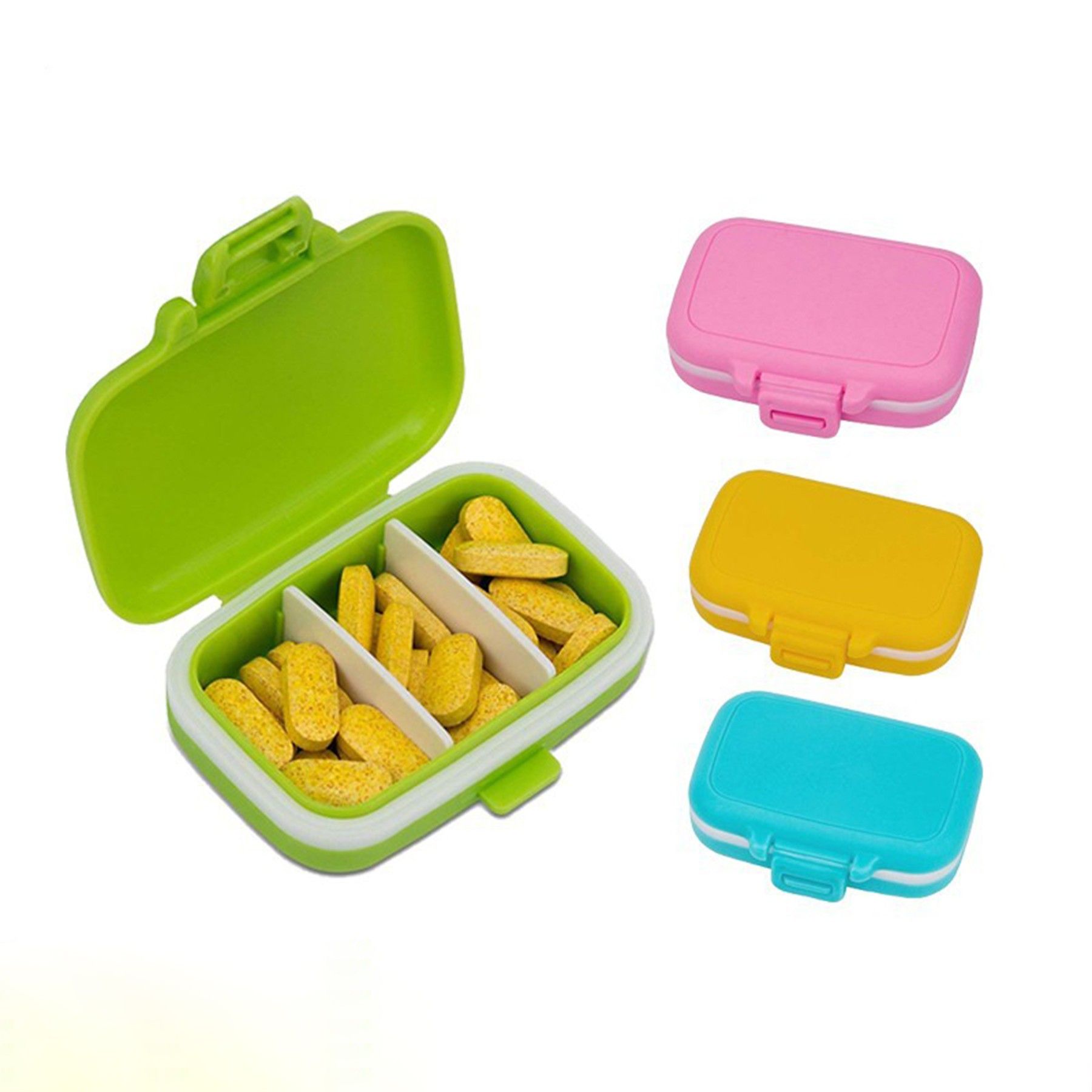 3 Removable Compartments Pill Box - Image 2