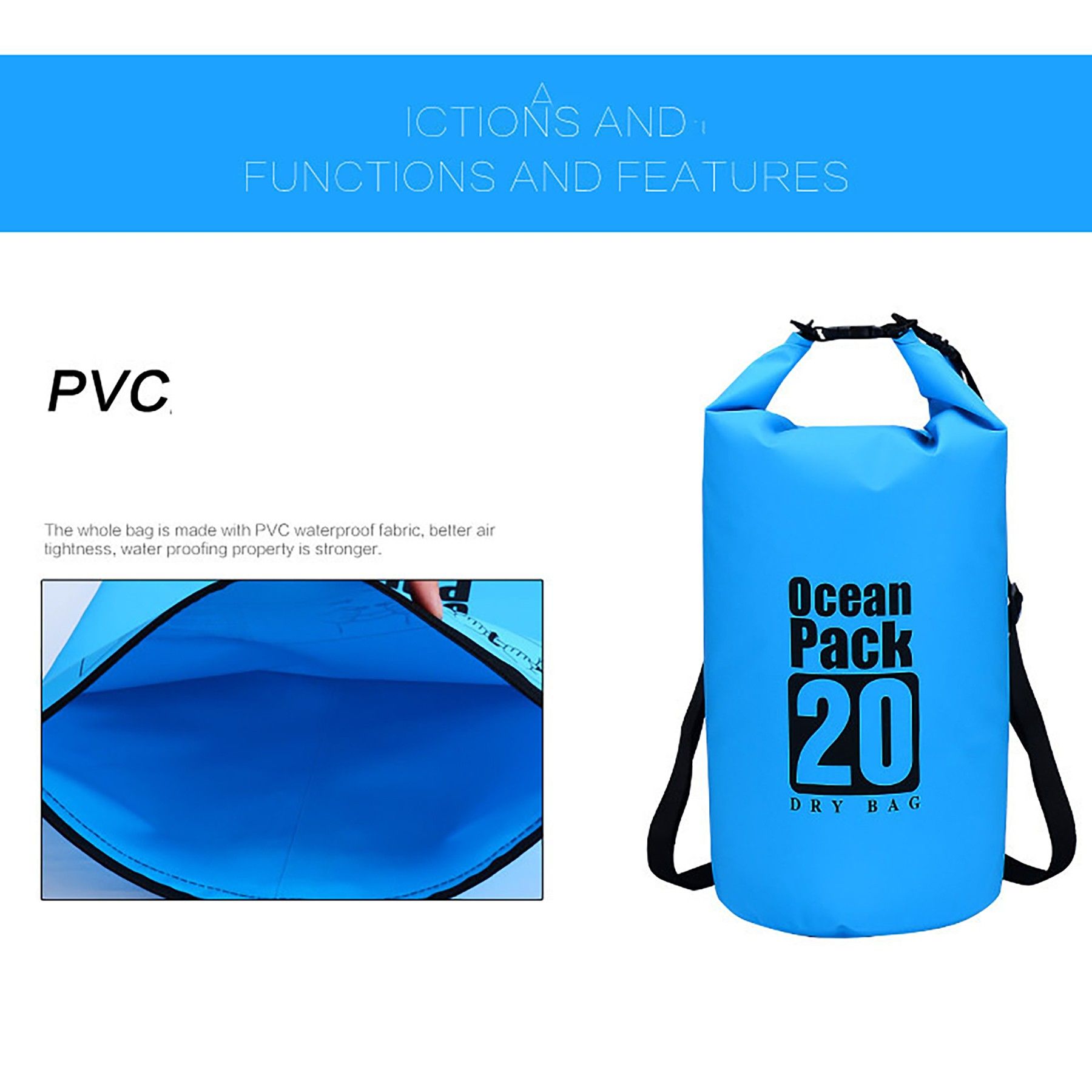 Waterproof Dry Bag for Outdoor Activities - Image 2