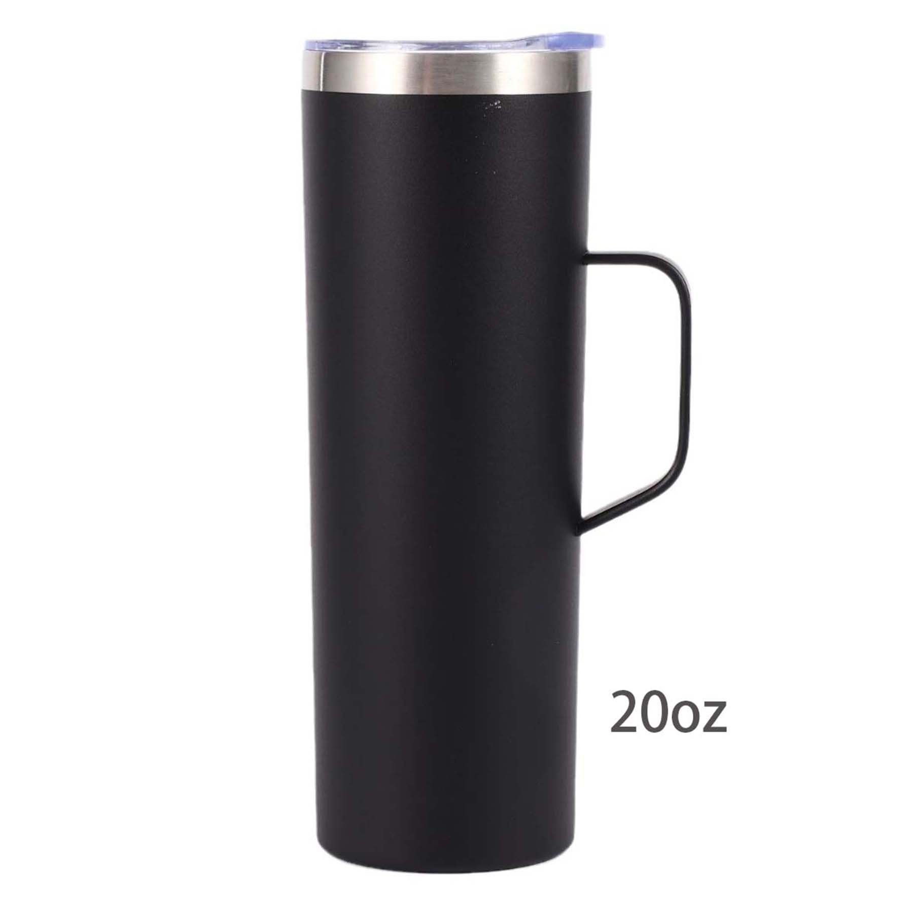 20oz Stainless Steel Insulated Coffee Mug with Handle - Image 2
