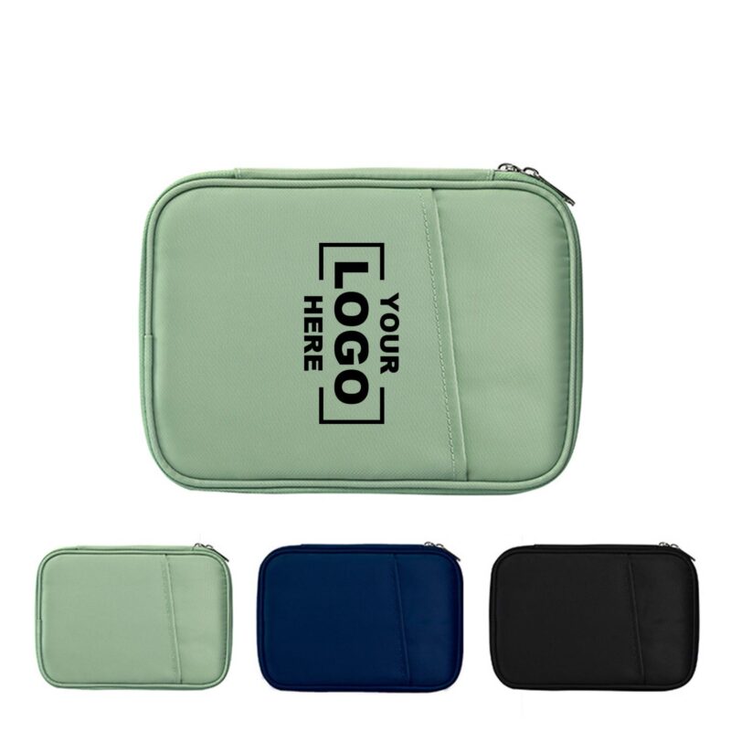 Laptop Travel Case with Zipper, Inner Pocket & Wool Lining