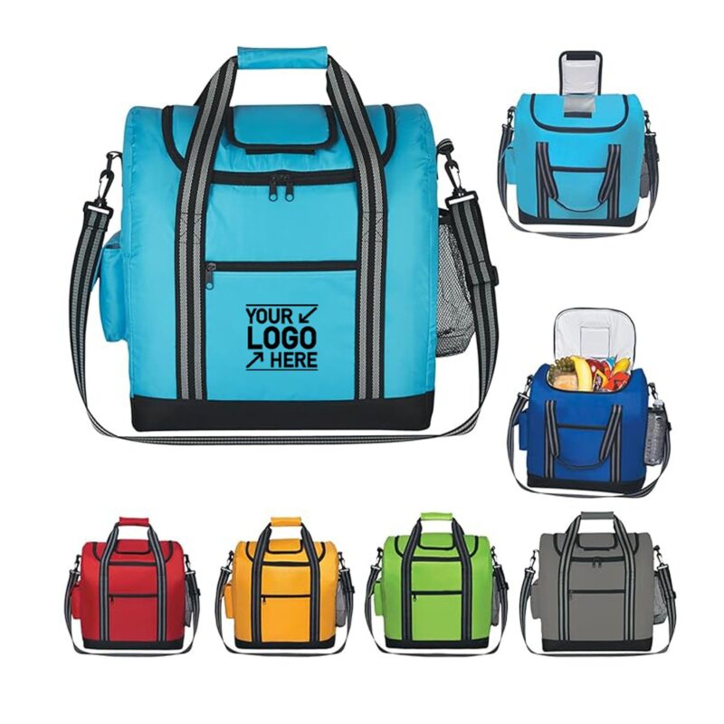 Large Capacity Portable Lunch Tote Custom Logo Insulated Picnic Cooler Bag