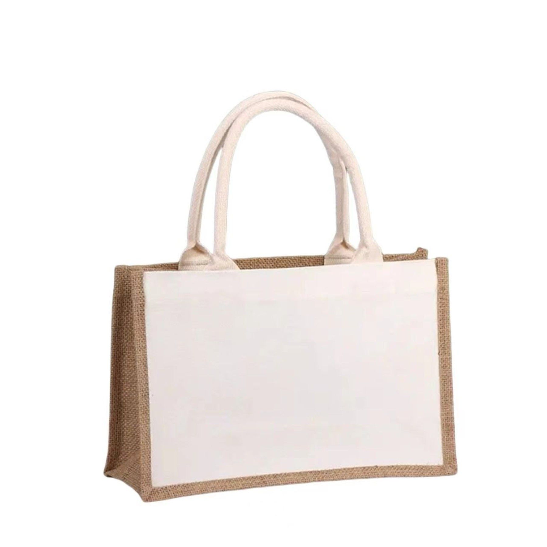 Eco-Friendly Jute Tote Bag - Image 2