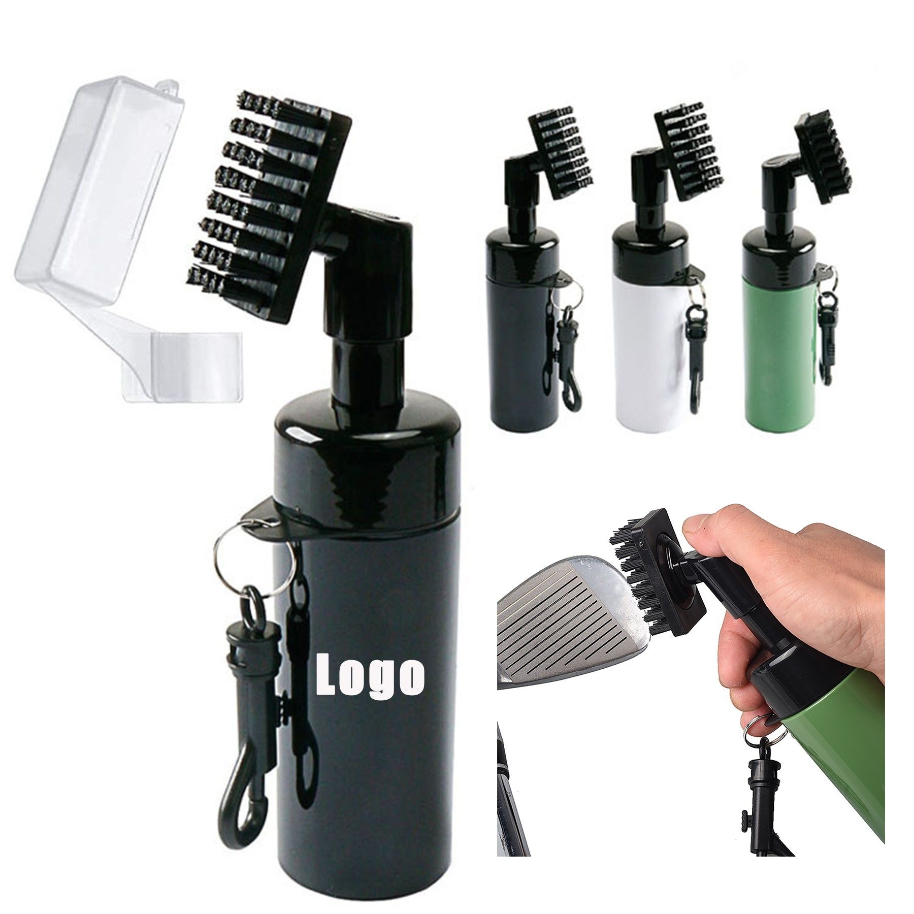 Golf Club Cleaner Brush with Water Dispenser