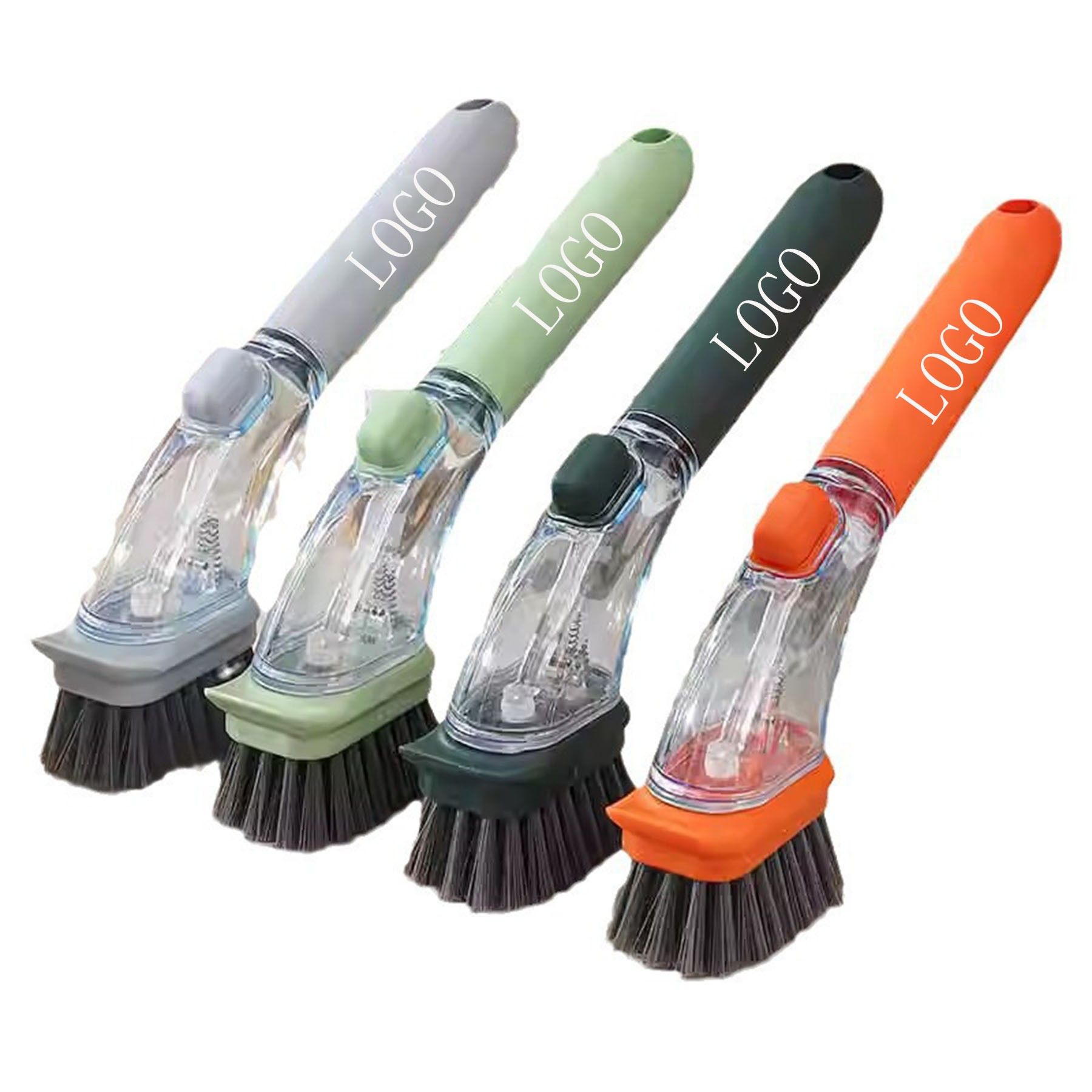 Automatic Liquid Filling Kitchen Cleaning Brush