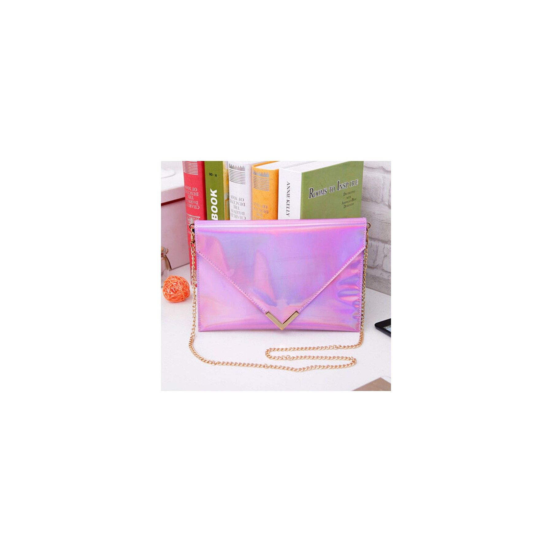 Women's Shoulder Envelope Clutch Purse - Image 2