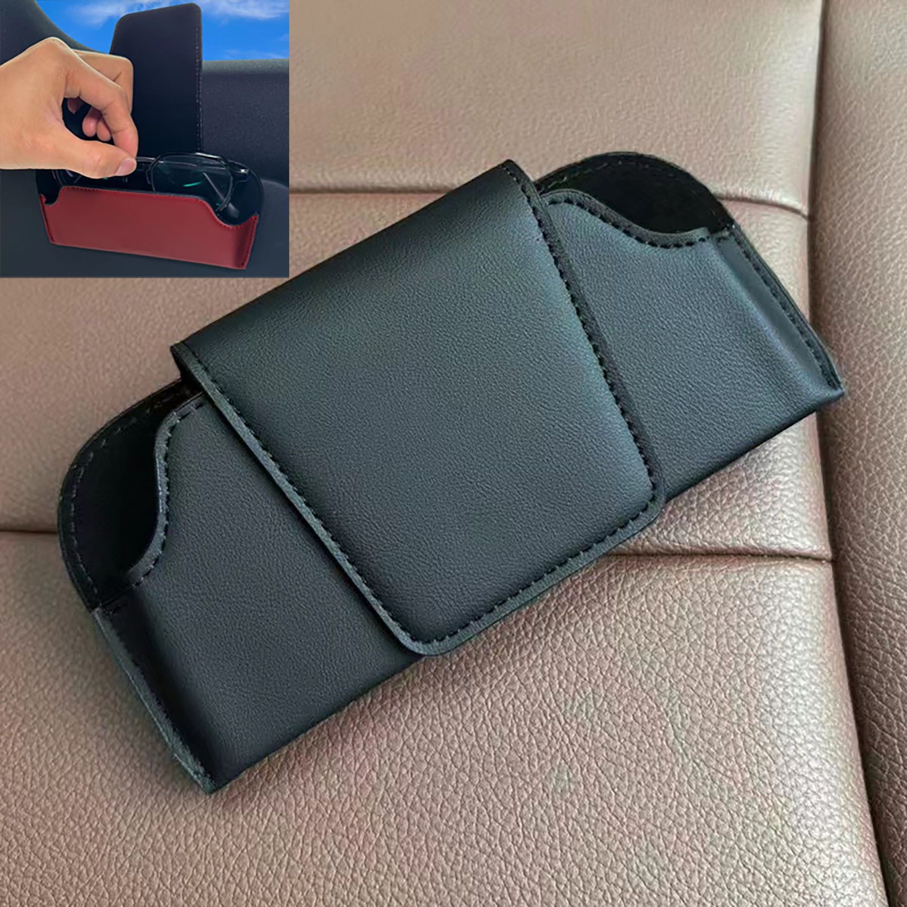 Car Visor Sunglasses Case - Image 2