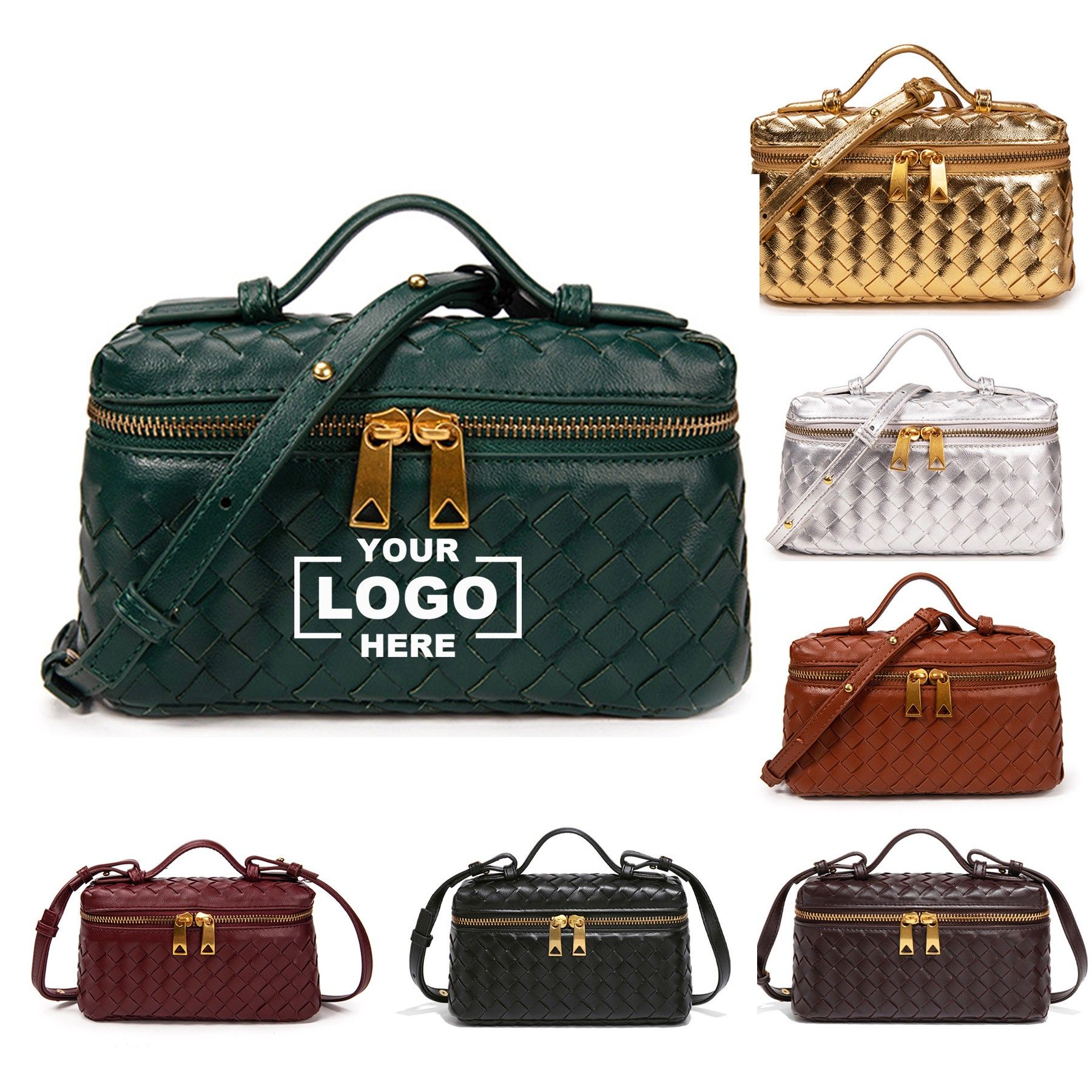 Women's Leather Crossbody Bag Medium Shoulder Purse Cute Handbag