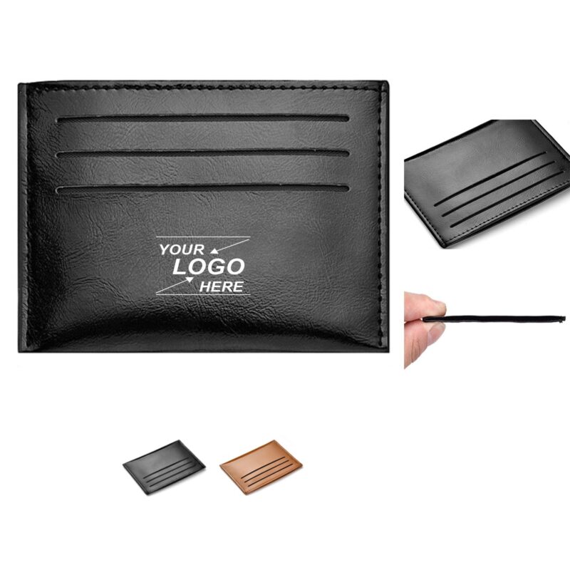 Faux Leather Credit Card Wallet