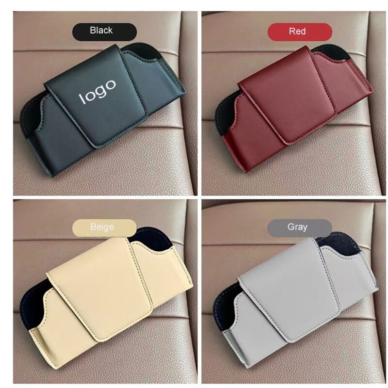 Car Visor Sunglasses Case