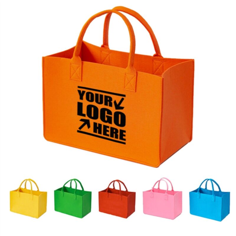 Felt Tote Bag for Shopping