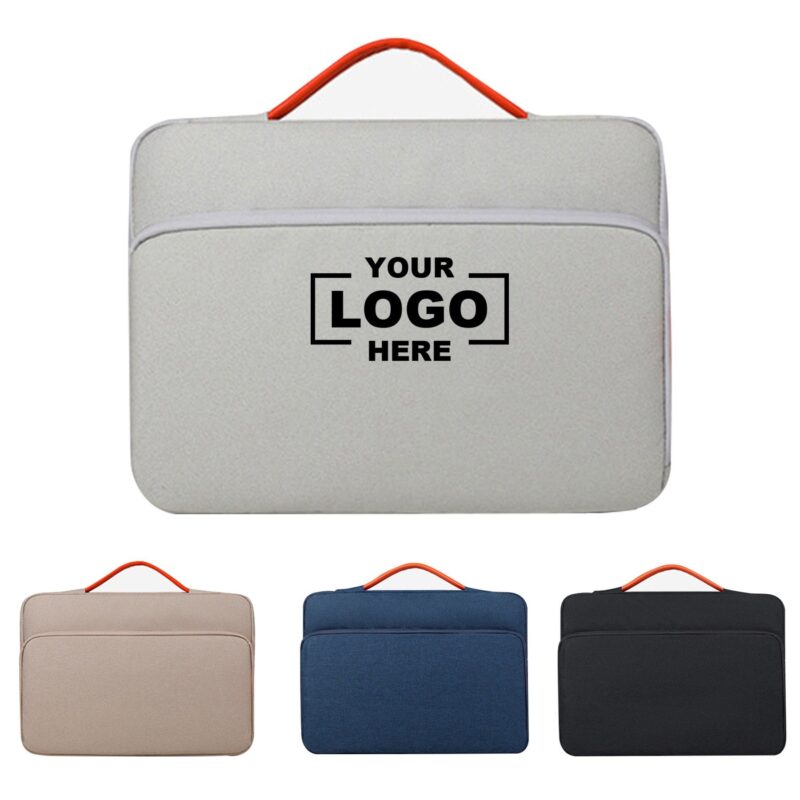 Laptop Sleeve with Accessory Pocket for Men and Women
