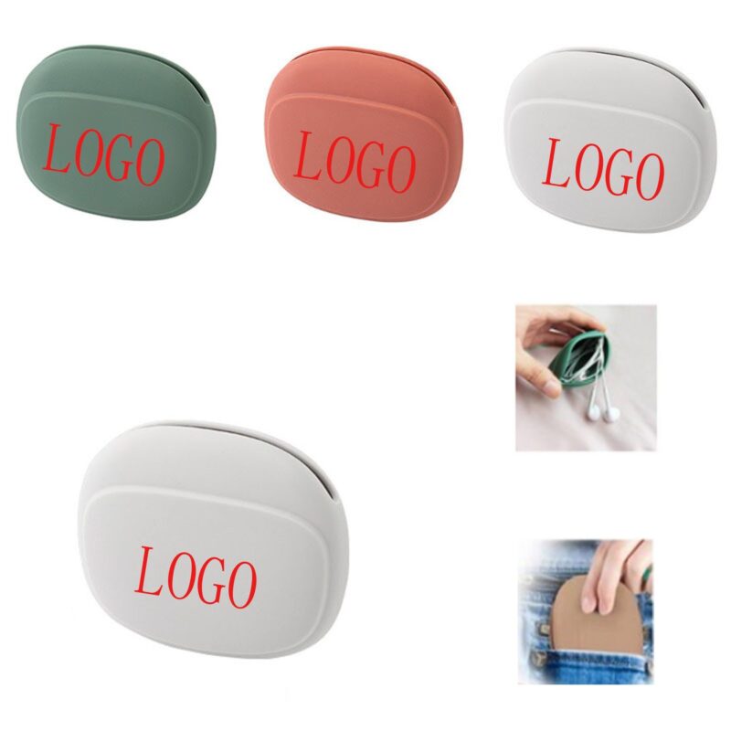 Silicone cable storage bag