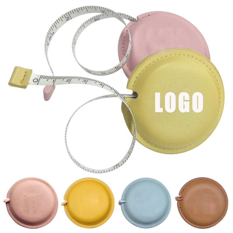 PU Retractable Round Tape Measure
