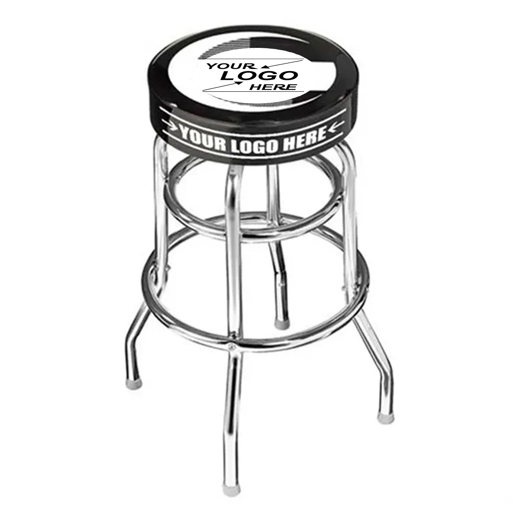 Bar Stool with Coors Banquet Logo - Image 2
