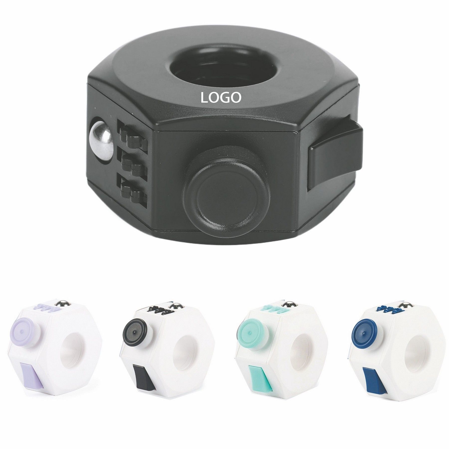 Rotating Decompression Ring Toy